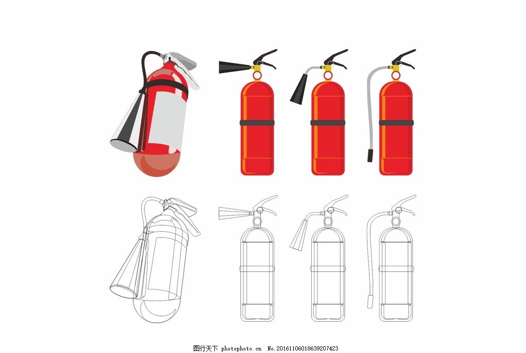 矢量滅火器 智能化消防設備的新紀元